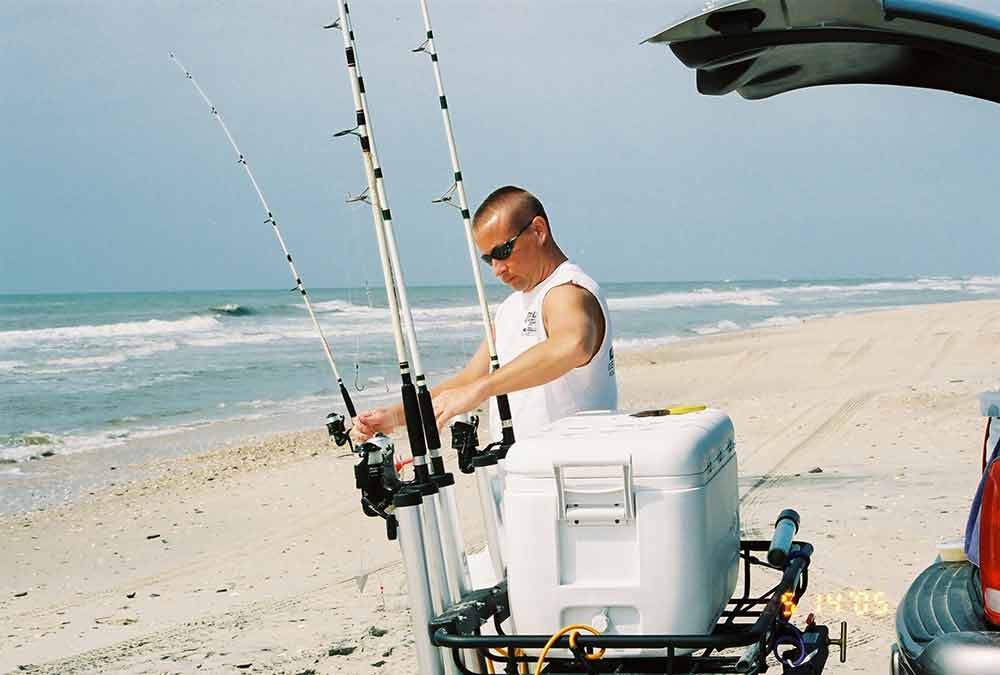 Shore Fishing Rod Holders