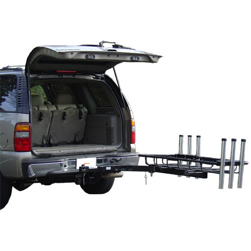  Stainless Steel Hitch Fishing Rod Holder Car Mount