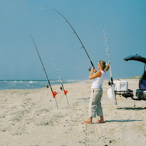 Fly Fishing Rod Holder, Fishing Pole Holder, Fishing Rod Display