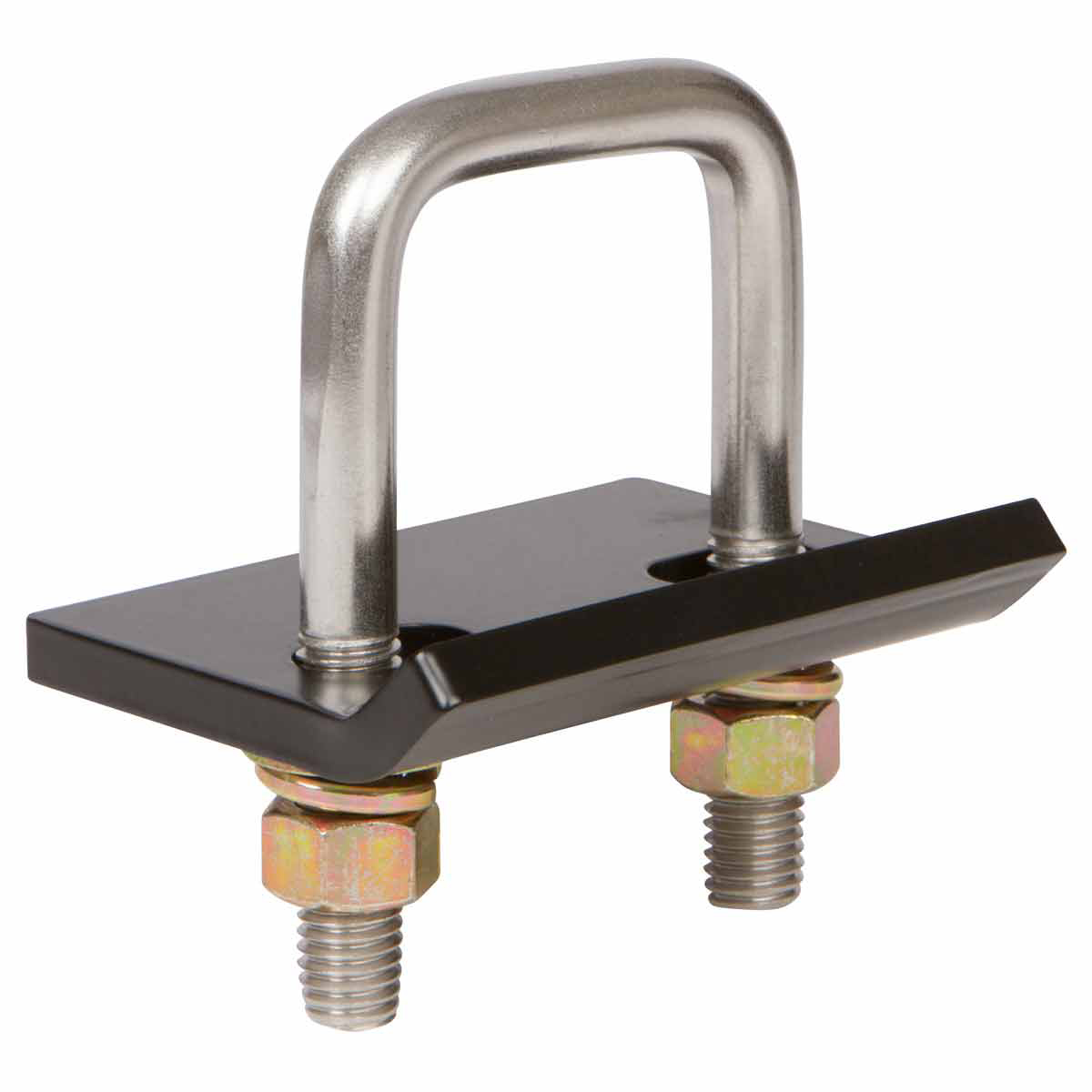 Bike rack hitch outlet stabilizer