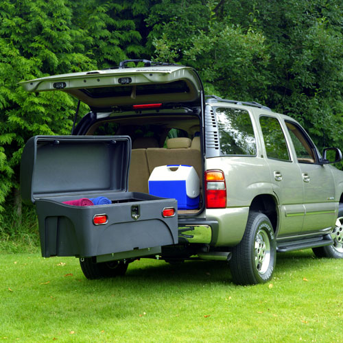 stowaway standard cargo carrier with swingaway frame