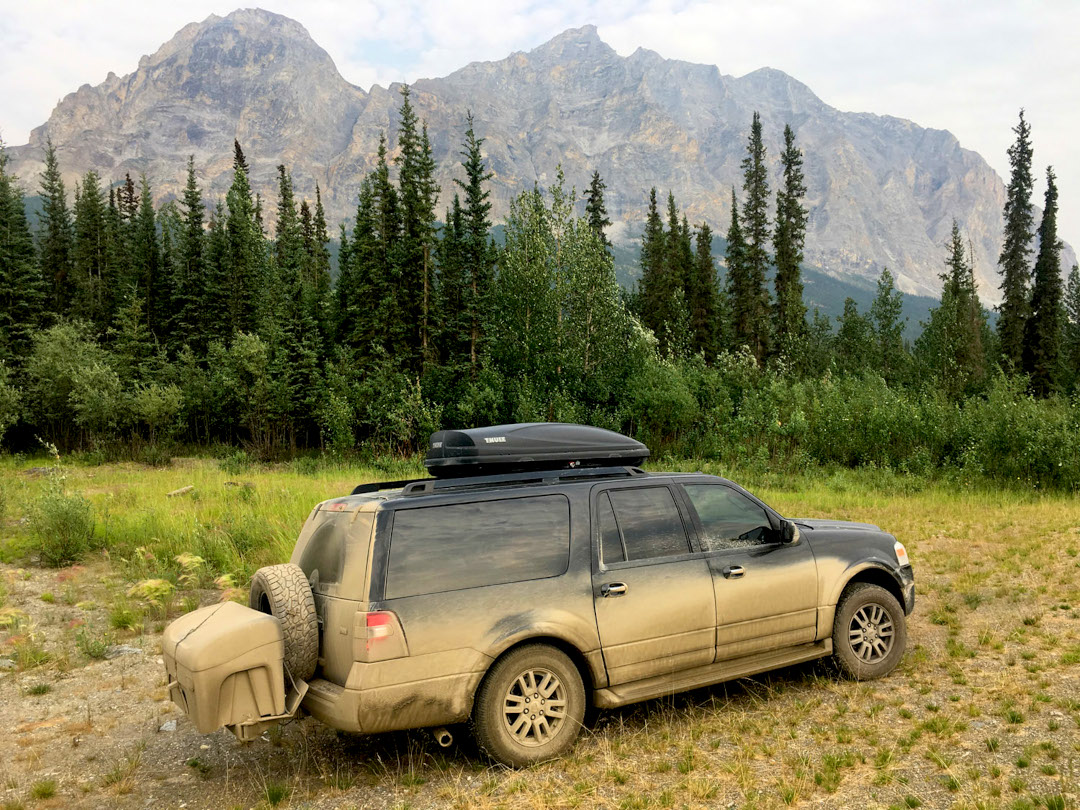 Ford Expedition with Standard Carrier in Alaska.