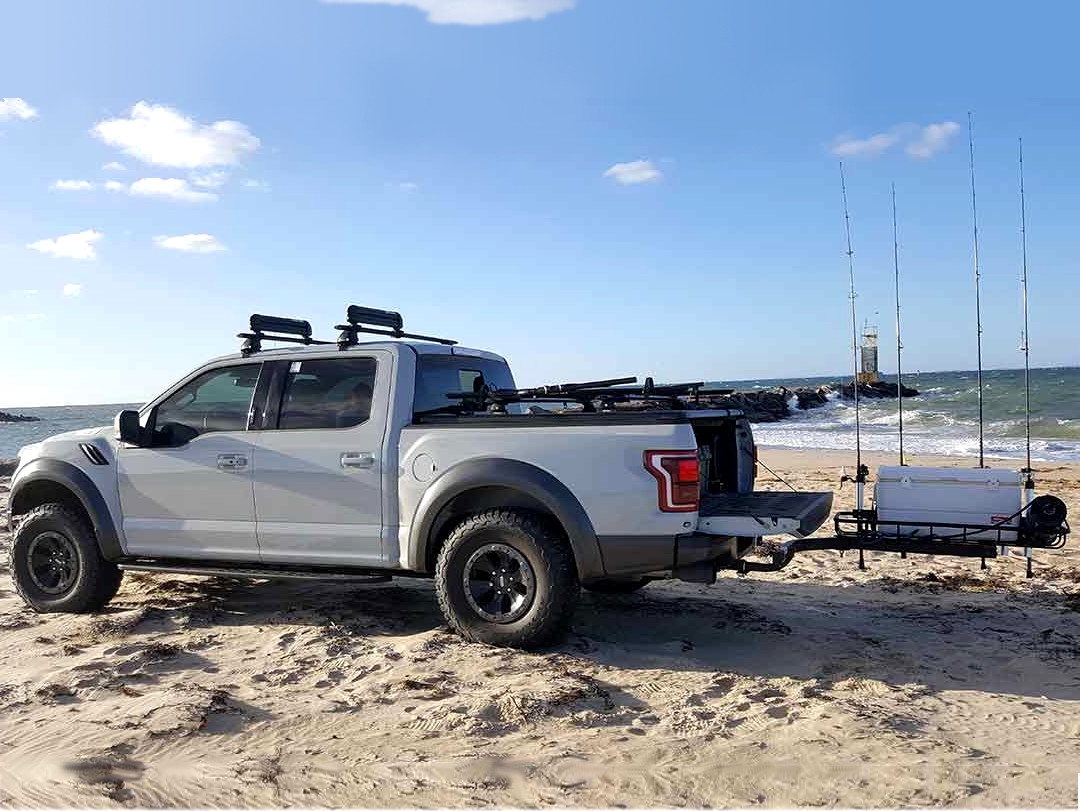 Ford Ranger Pick up Truck with Stowaway Rod Rack