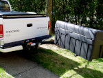 Dodge Dakota with StowAway Standard Cargo Carrier