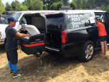 Chevy SUV with StowAway Max Cargo Box