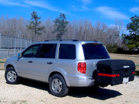 Honda Pilot with StowAway MAX Hitch Cargo Carrier